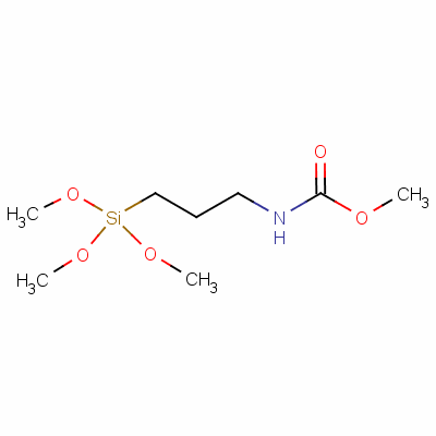 Methyl [3-(trimethoxysilyl)propyl]carbamate Structure,23432-62-4Structure