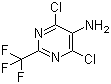 4,6-Dichloro-2-trifluoromethyl-pyrimidin-5-ylamine Structure,2344-17-4Structure