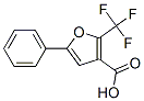 5-Phenyl-2-(trifluoromethyl)-3-furoic acid Structure,23584-85-2Structure