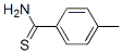 4-Methylbenzothioamide Structure,2362-62-1Structure