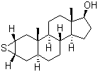 硫雄甾醇結(jié)構(gòu)式_2363-58-8結(jié)構(gòu)式