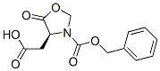 (S)-(+)-3-(benzyloxycarbonyl)-5-oxo-4-oxazolidineacetic acid Structure,23632-66-8Structure