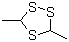 3.5-Dimethyl-1.2.4-trithiolane Structure,23654-92-4Structure