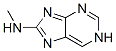 1H-purin-8-amine,n-methyl- (9ci) Structure,23658-67-5Structure