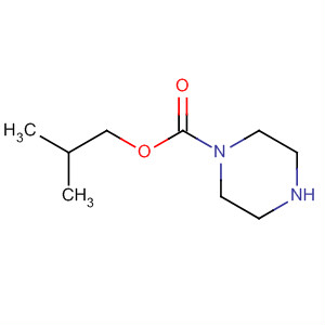 1-Piperazino-carboxylic acid isobutyl ester Structure,23672-96-0Structure