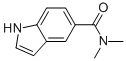 N,n-dimethylindole-5-carboxamide Structure,23690-51-9Structure