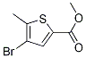 4-Bromo-5-methyl-2-thiophenecarboxylic acid methyl ester Structure,237385-15-8Structure