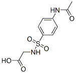 (4-Acetylamino-benzenesulfonylamino)-acetic acid Structure,23776-98-9Structure