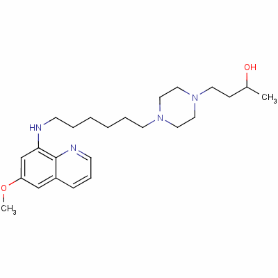 毛克西喹結(jié)構(gòu)式_23790-08-1結(jié)構(gòu)式