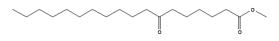 Methyl 7-oxooctadecanoate Structure,2380-22-5Structure