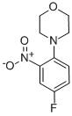 4-(4-Fluoro-2-nitrophenyl)morpholine Structure,238418-75-2Structure