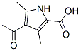 3-Acetyl-4,5-dimethyl-1H-Pyrrole-2-carboxylic acid Structure,2386-33-6Structure