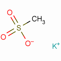 Potassium methanesulfonate Structure,2386-56-3Structure