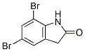 5,7-Dibromo-1,3-dihydro-indol-2-one Structure,23872-19-7Structure