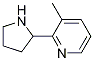 3-Methyl-4-(pyrrolidin-2-yl)pyridine Structure,23894-37-3Structure