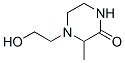 Piperazinone, 4-(2-hydroxyethyl)-3-methyl-(9ci) Structure,23936-06-3Structure