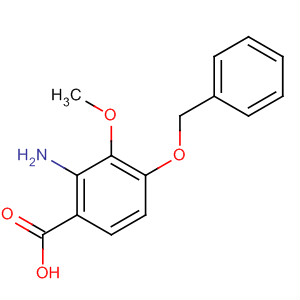 2-Amino-4-(benzyloxy)-3-methoxybenzoic acid Structure,23938-73-0Structure