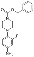 Benzyl 4-(4-amino-2-fluorophenyl)piperazine-1-carboxylate Structure,239438-37-0Structure