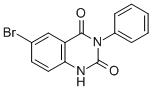 6-Bromo-3-phenyl-2,4(1H,3H)-quinazolinedione Structure,23965-11-9Structure