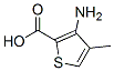 3-Amino-4-methyl-2-thiophenecarboxylic acid Structure,23968-18-5Structure