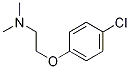 Ethanamine, 2-(4-chlorophenoxy)-n,n-dimethyl- Structure,2401-47-0Structure