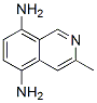 Isoquinoline, 5,8-diamino-3-methyl-(8ci) Structure,24011-37-8Structure