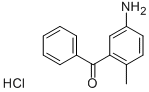 (5-Amino-2-methyl-phenyl)-phenyl-methanone hydrochloride Structure,24021-37-2Structure