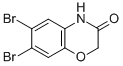 6,7-Dibromo-(2h)-1,4-benzoxazine-3(4h)-one Structure,24036-49-5Structure