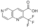 2-(Trifluoromethyl)-1,6-nahthyridine-3-carboxylic Acid Structure,240408-97-3Structure