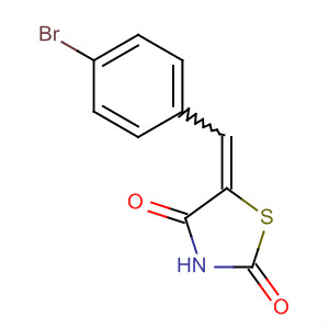 2,4-Thiazolidinedione, 5-[(4-bromophenyl)methylene]- Structure,24044-46-0Structure