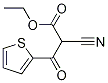 2-Thiophenepropionic acid, .alpha.-cyano-.beta.-oxo-, ethyl ester Structure,24045-72-5Structure