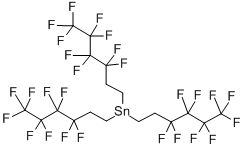 Tris(3,3,4,4,5,5,6,6,6-nonafluorohexyl)tin hydride Structure,240497-26-1Structure