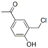 3-Chloromethyl-4-hydroxyacetophenone Structure,24085-05-0Structure