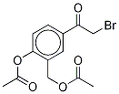 4-Acetoxy-3-acetoxymethyl-alpha-bromoacetophenone Structure,24085-07-2Structure