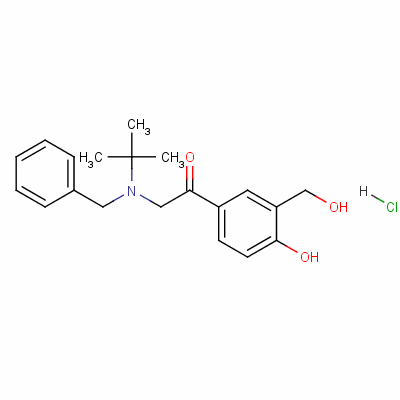 N-benzyl salbutamol hydrochloride Structure,24085-08-3Structure