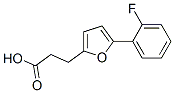 3-[5-(2-Fluorophenyl)-2-furyl]propanoic acid Structure,24090-21-9Structure