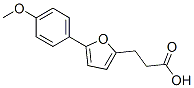 3-[5-(4-Methoxy-phenyl)-furan-2-yl]-propionic acid Structure,24098-77-9Structure