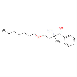 2-Amino-4-(4-heptyloxyphenyl)-2-methylbutanol Structure,241476-69-7Structure