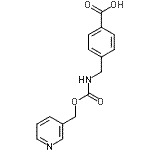 4-(((Pyridin-3-ylmethoxy)carbonylamino)methyl)benzoic acid Structure,241809-79-0Structure