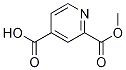 2-(Methoxycarbonyl)isonicotinicacid Structure,24195-10-6Structure