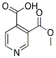 3,4-Pyridinedicarboxylic acid, 3-methyl ester Structure,24202-79-7Structure