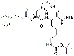 Z-his-lys(boc)-nhnh2 Structure,24252-86-6Structure