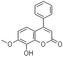 7-Methoxy-8-hydroxy-4-phenylcoumarin Structure,24258-36-4Structure