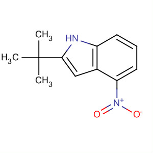 2-叔丁基-4-硝基吲哚結(jié)構(gòu)式_242794-70-3結(jié)構(gòu)式