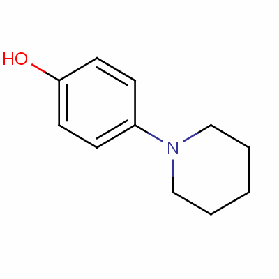 4-(1-Piperidinyl)phenol Structure,24302-35-0Structure