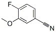 4-Fluoro-3-methoxybenzonitrile Structure,243128-37-2Structure