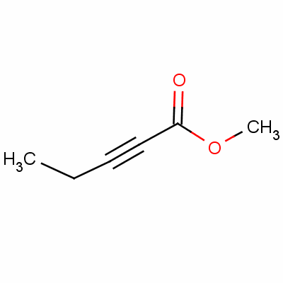 Methyl 2-pentynoate Structure,24342-04-9Structure