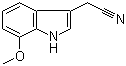 7-Methoxy-1h-indole-3-acetonitrile Structure,2436-18-2Structure