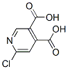 6-chloropyridine-3,4-dicarboxylic acid Structure,243835-70-3Structure