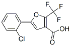 5-(2-Chlorophenyl)-2-(trifluoromethyl)-3-furoic acid Structure,243977-26-6Structure